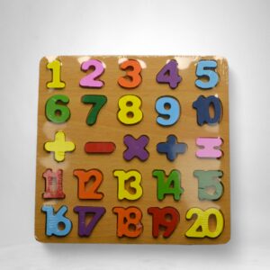 Wooden Counting & Shape board